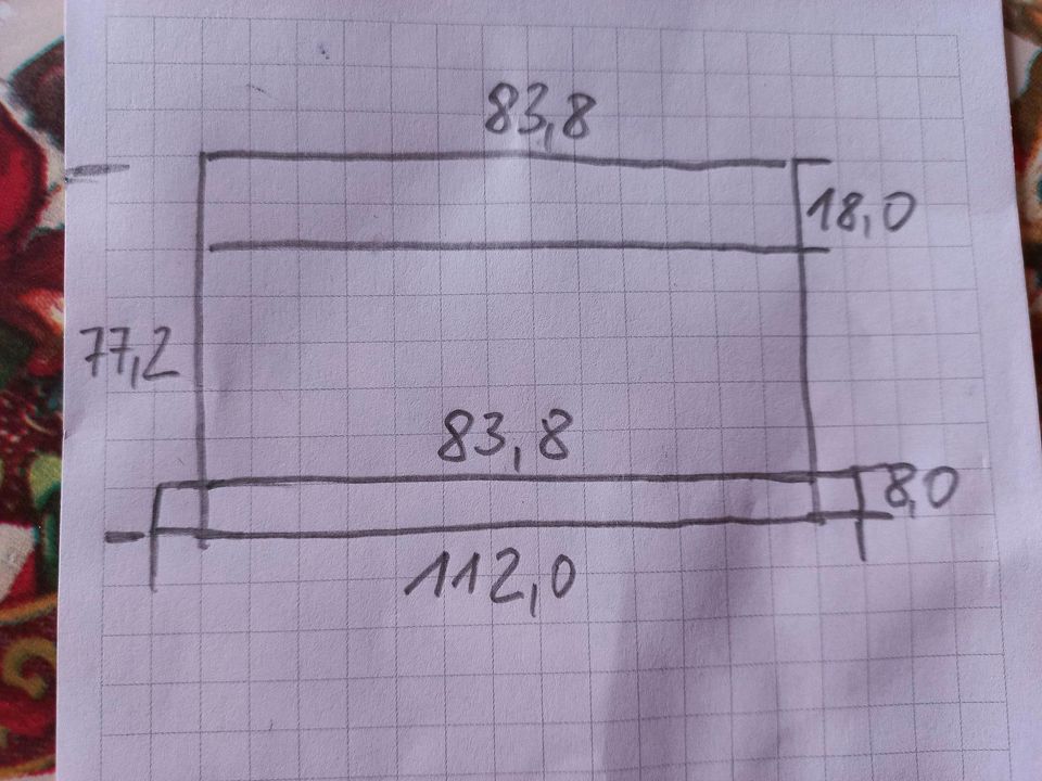 Aufsatz für Wickelkommode in Syrau