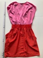 Kurzes Kleid mit Taschen, V-Ausschnitt, H&M, Gr. 36, Rot, Rosa Niedersachsen - Rastede Vorschau