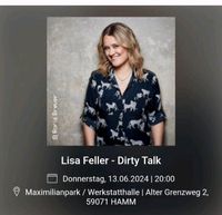 2 Karten für Lisa Feller 13.6.2024 Düsseldorf - Düsseltal Vorschau