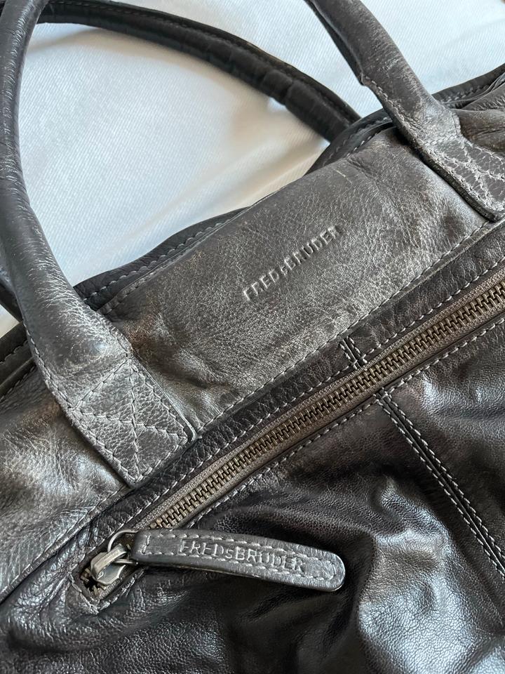 Freds Bruder Ledertasche Shopper Echtleder Bag Handtasche in Bergisch Gladbach