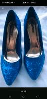 Schicke blaue Glitzer Pumps Hessen - Usingen Vorschau