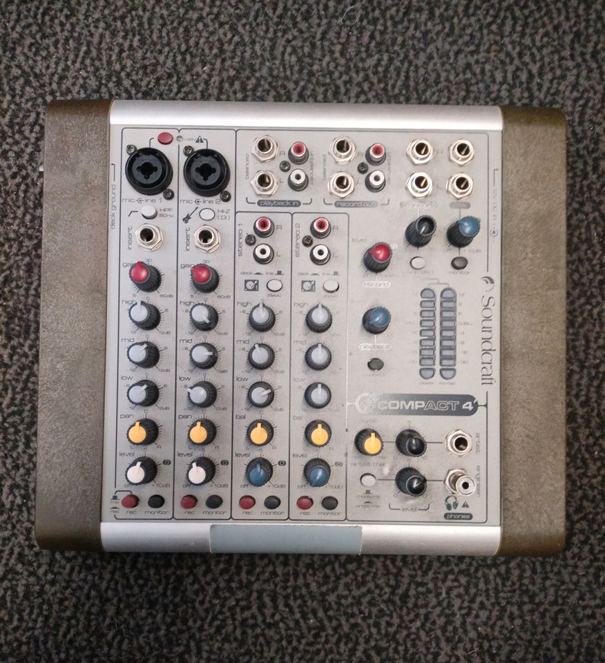 Soundcraft Compact 4 MIxer/Mischpult in Nürnberg (Mittelfr)