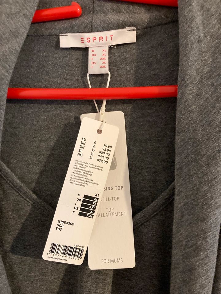 Esprit Schwangerschaftskleid Stillkleid XL grau noppies - neu in München