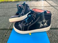 Gut erhaltene Richter Leder Halbschuhe in blau Gr. 23 Bayern - Germering Vorschau