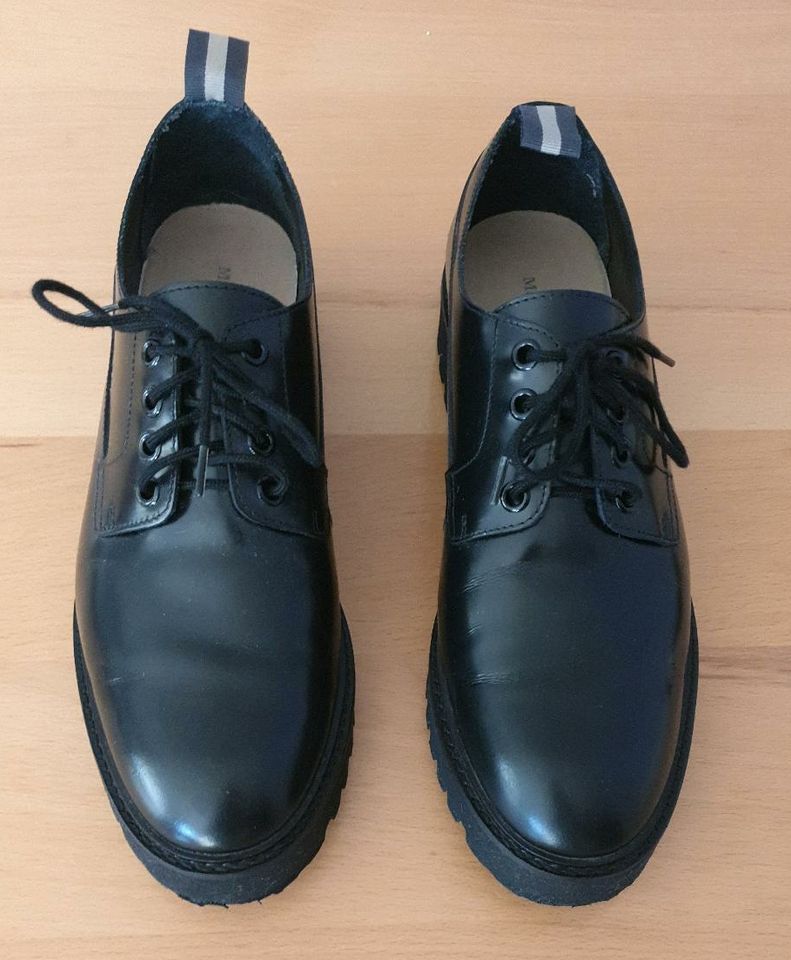 Marc O'Polo Damen Leder Schnürschuhe Gr. 7,5 / 41 schwarz NEU in Pinneberg