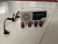 Radio im weiß mit Batterien Nordrhein-Westfalen - Mönchengladbach Vorschau