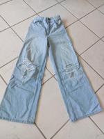 Helle Destroyed Jeans von H&M Gr.38 Hessen - Dieburg Vorschau