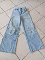 Helle Destroyed Jeans von H&M Gr.38 Hessen - Dieburg Vorschau