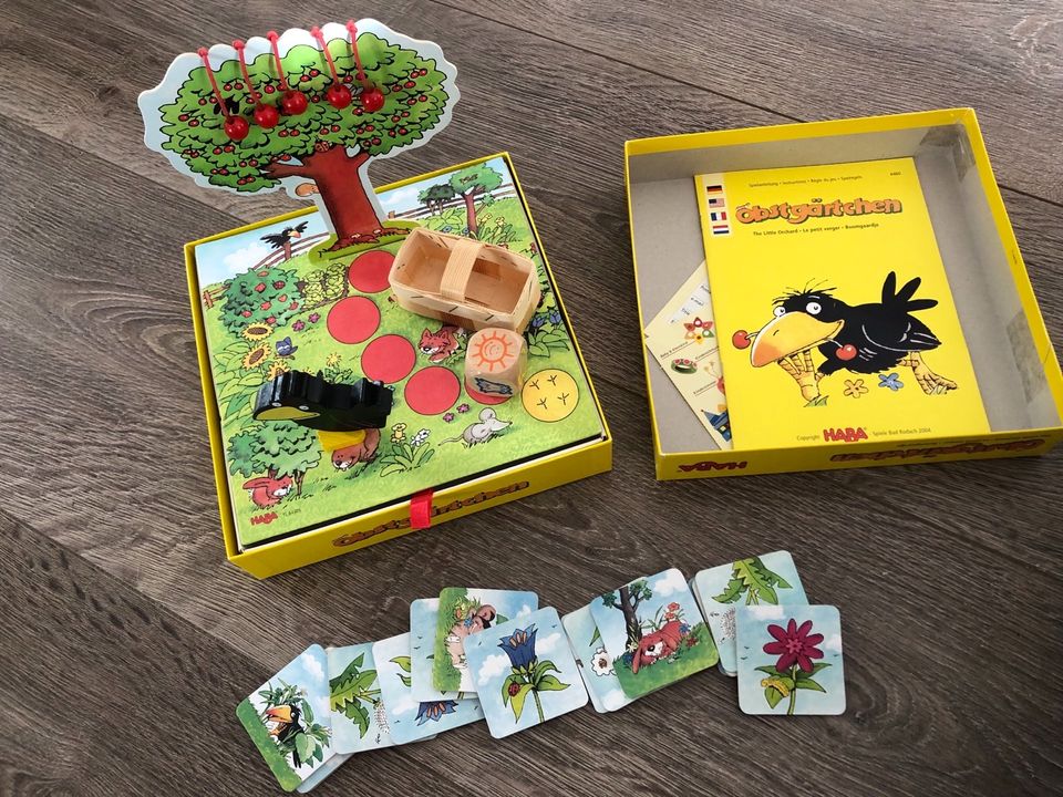 HABA 4460 Obstgärtchen Merkspiel Spiel Brettspiel in Steinbach