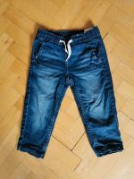 Jeans h&m 92 blau top Zustand mit innenstoff Übergangshose Niedersachsen - Braunschweig Vorschau
