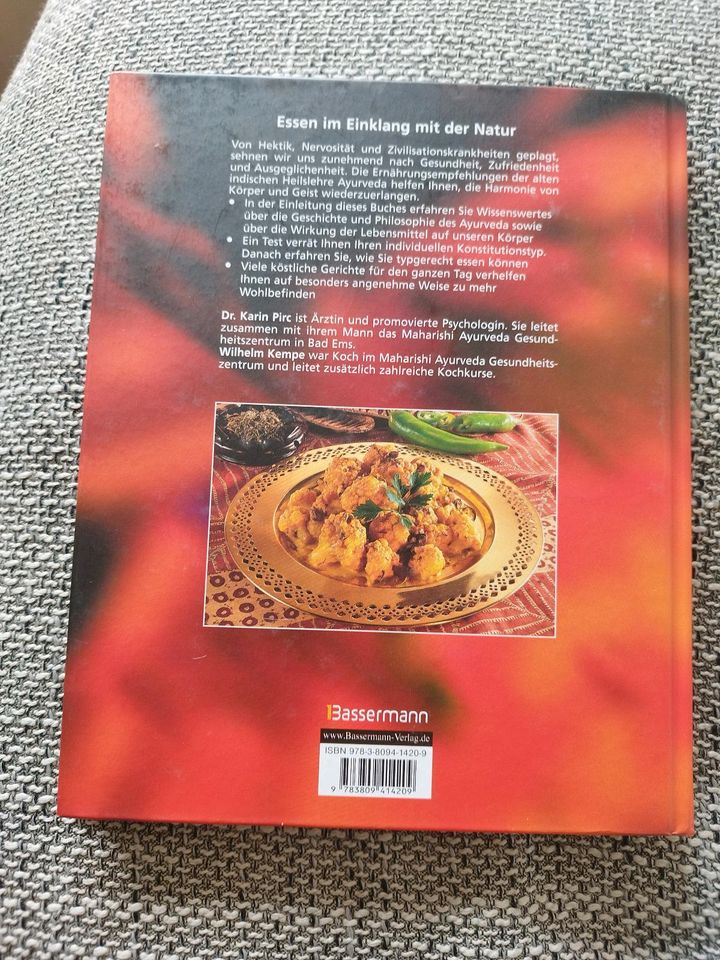 Kochen nach ayurveda. Buch in Lahr (Schwarzwald)