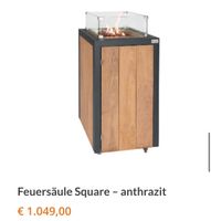 Kamin Feuersäule Square - Anthrazit NEU Nordrhein-Westfalen - Jüchen Vorschau