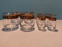 6  Whiskey und 6 Schnaps Gläser Goldrand Vintage, Whiskeygläser Bayern - Gunzenhausen Vorschau