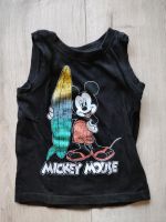 Sommertop/Tanktop/Shirt Mickey Mouse Surfer schwarz Größe 98/104 Rheinland-Pfalz - Weisel Vorschau