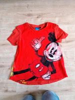 Desigual shirt 5/6 110 116 Disney mickey mouse neu Sachsen-Anhalt - Colbitz Vorschau