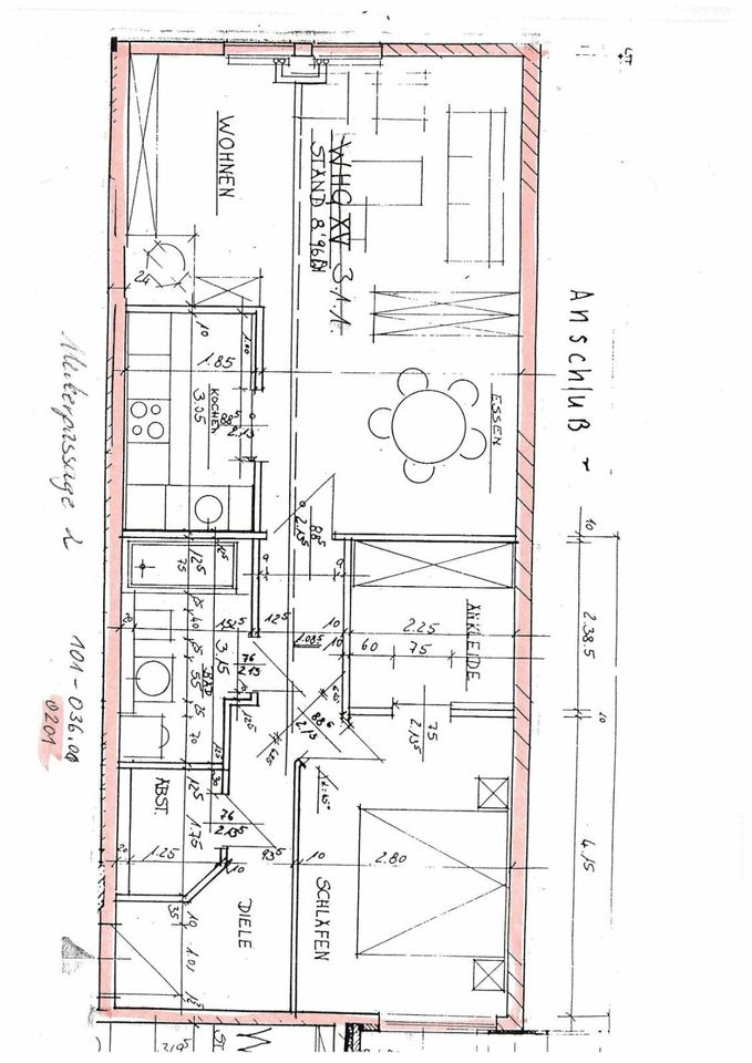 101/36  Zweiraumwohnung im Stadtzentrum von Torgelow nahe der Uecker in Torgelow