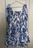 & other stories Kleid Blau Weiß Blumen M S 38 40 Bremen - Vegesack Vorschau