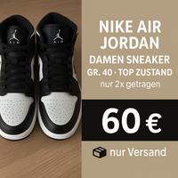 Nike Air Jordan Damen Sneaker Größe 40- Top Zustand Hessen - Mühlheim am Main Vorschau