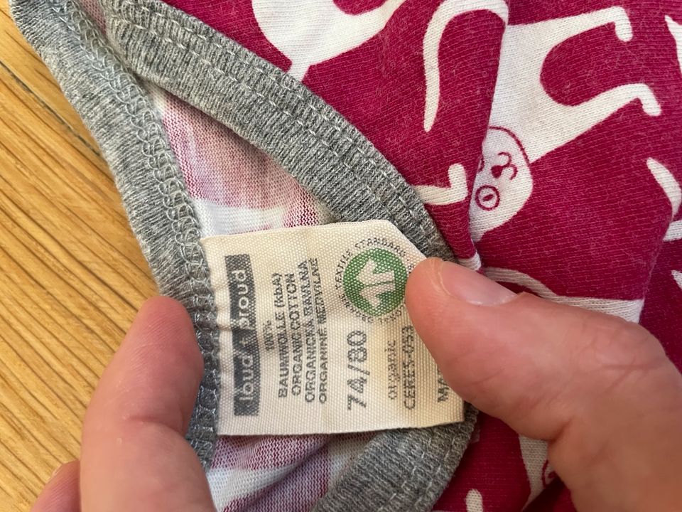 Loud & proud baby overall 74 80 Baumwolle set cotton onesie in München