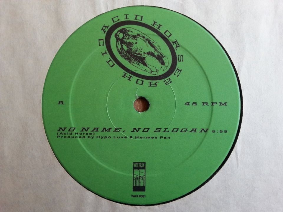 Acid Horse No Name No Slogan WAX 9081 1989 USA Green Label in Überlingen