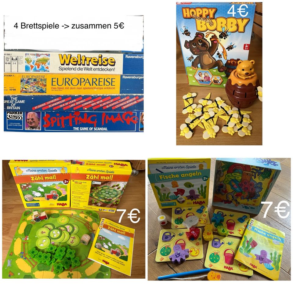 Brettspiele / Kinderspiele in Nürnberg (Mittelfr)