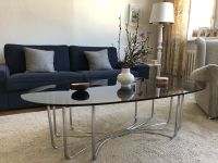 70er 80er Rauchglas Chrom Vintage Wohnzimmer Tisch Berlin - Friedenau Vorschau