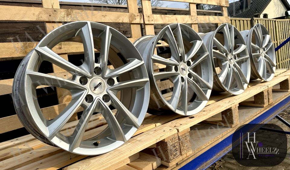 SUPER ZUSTAND ➡️ AUTEC 17 Zoll Alufelgen 5x112 ET35 Felgen ➡️ Mercedes CLK W208 E W210 SLK R170 R172 VW Caddy Tiguan Passat B5 B8 CC Audi A4 B6 B7 Q2 TT Q3 Seat Ateca Exeo Alhambra Skoda Kodiaq Superb in Bünde