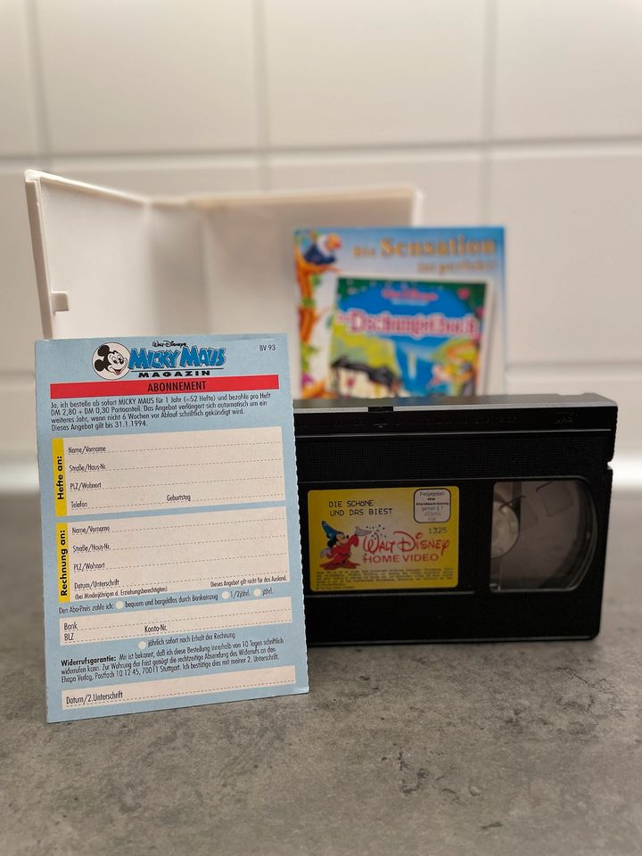 VHS Kassette Disney Die Schöne und das Biest in Essen Freisenbruch