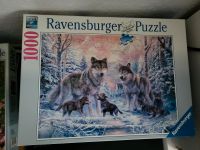 Ravensburger Puzzle 1000 Teile wölfe Baden-Württemberg - Giengen an der Brenz Vorschau