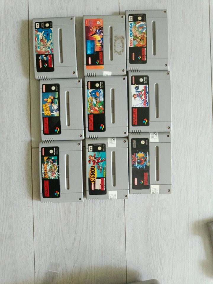 Super Nintendo Spiele in Kamen