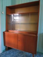 Schrank, Vitrine, Highboard, 60/70er Jahre Sachsen - Grimma Vorschau