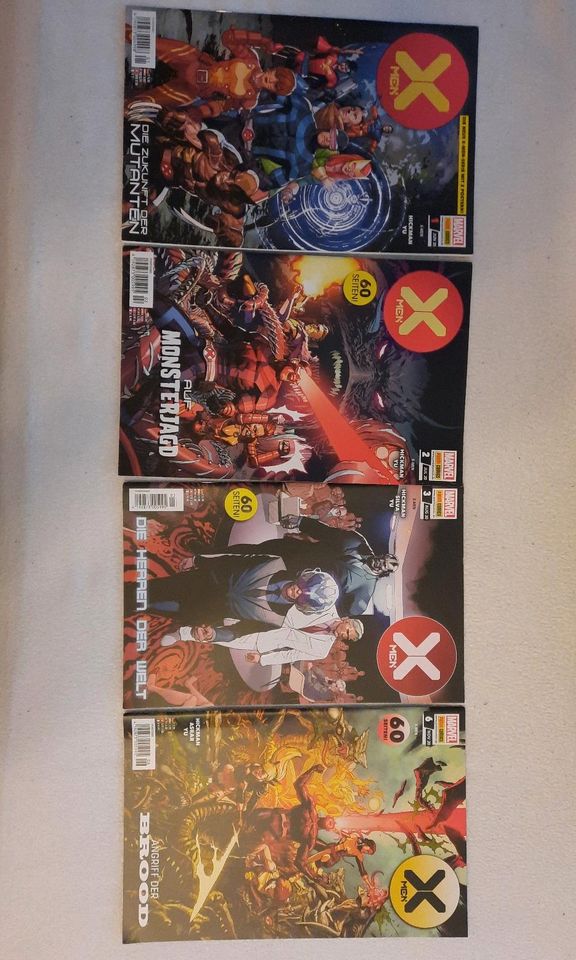 X-Men 1-3 und 6 in Wassenberg