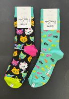 Happy Socks 2 Paar Cat Katzen Socken Größe 30-40 UVP 26€ Baden-Württemberg - Offenburg Vorschau