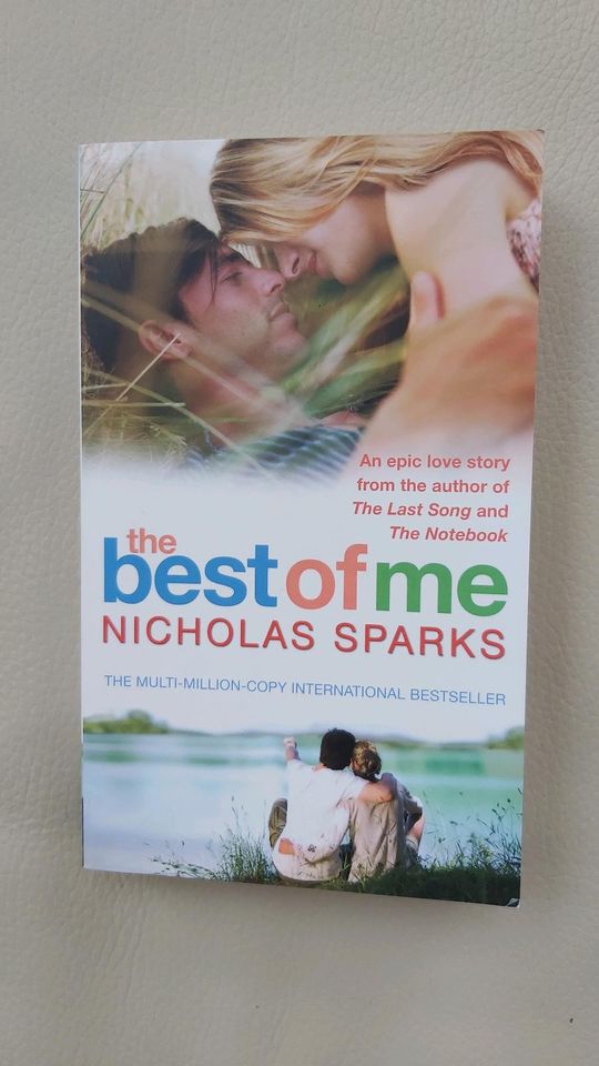 Roman Buch the best of me NICOLAS SPARKS in englischer Sprache in Magdeburg