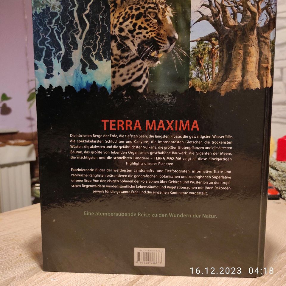 Terra Maxima - ein Buch über die Wunder der Erde in Mittweida