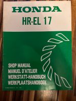 Rasenmäher Honda HR-EL 17/Original Honda Handbuch Rheinland-Pfalz - Trassem Vorschau