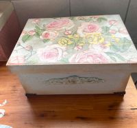 Shabby Chic Decoupage Holzkiste Schmuckkästchen Jewelry box Baden-Württemberg - Zwiefalten Vorschau