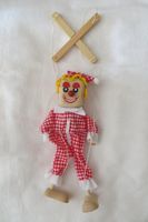 Marionette Clown Kinder Holzkopf Holz Schlafwandler Hessen - Linden Vorschau