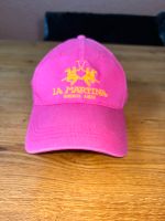 La Martina Mütze schildkappe pink orange base cap rosa Sommer Hut West - Nied Vorschau