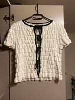 Asos Weißer Cardigan mit Bindeschleifen Thüringen - Erfurt Vorschau