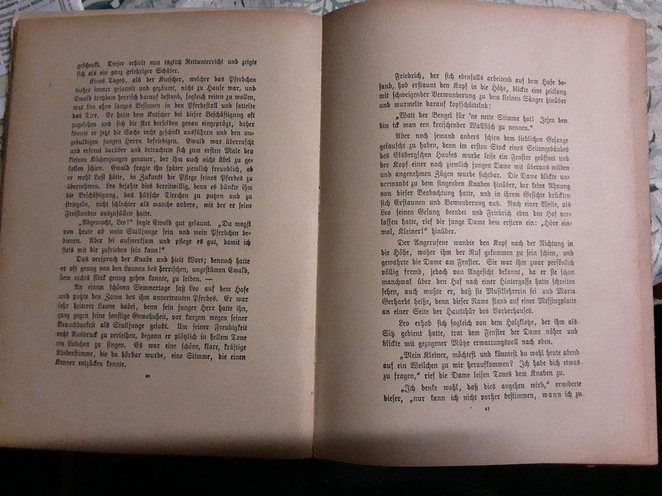 Antikes Buch-Aus der Jugendzeit von ca.1905 in Melle