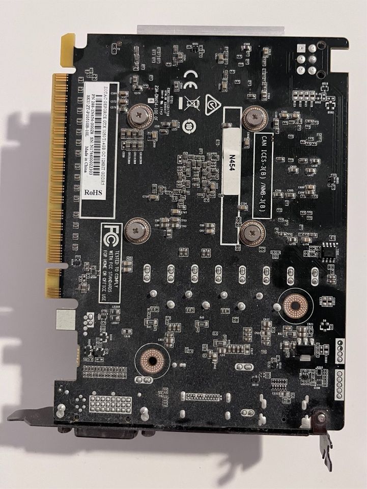 GeForce GTX 1050 ti 4GB VRAM Zotac in Offenburg