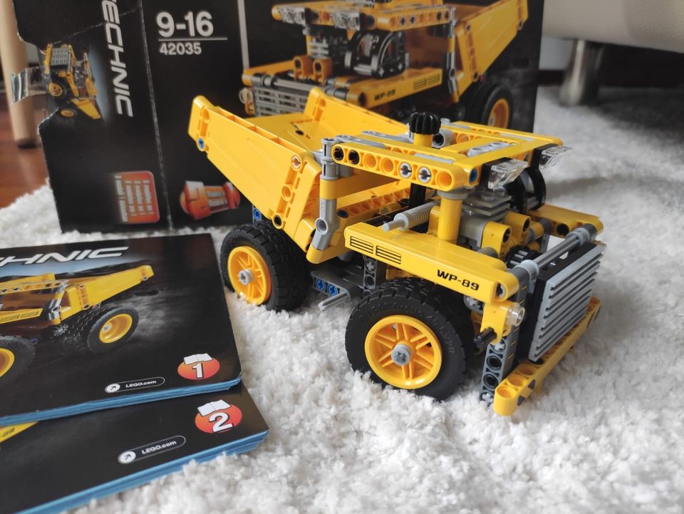 LEGO Technic 42035 Muldenkipper vollständig inkl. OVP in Unna