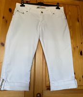 Damen Capri Jeans weiss 40/42 Nordrhein-Westfalen - Höxter Vorschau