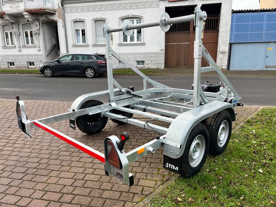 ⭕Stim S22 Drum 2700kg, Kabeltrommelanhänger, Cable, Elekto Winde in Schönebeck (Elbe)