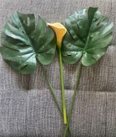 Kunstpflanze Kunstblume Monstera Blatt Calla Baden-Württemberg - Karlsruhe Vorschau