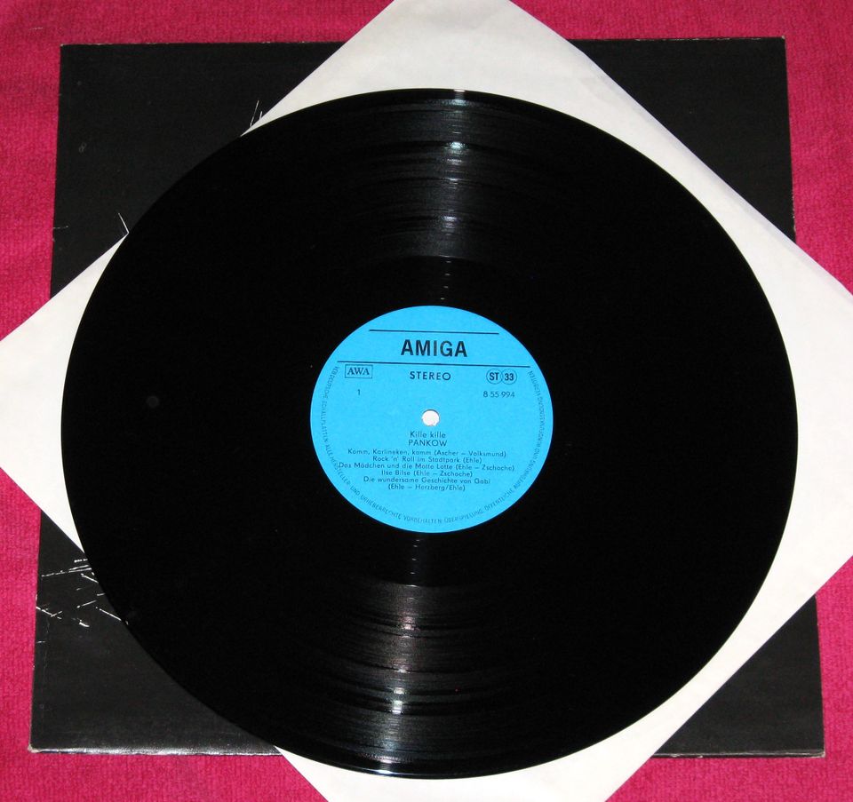 Pankow Kille Kille Amiga 8 55 994 GDR LP Vinyl Rock Schallplatten in Sulzbach a. Main