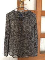 Schwarz graue Leo/Leoparden Bluse von Tom Tailor Größe 36 Hessen - Trebur Vorschau