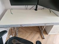 Schreibtisch Bürotisch Arbeitstisch weiß aus Holz Kr. München - Unterschleißheim Vorschau