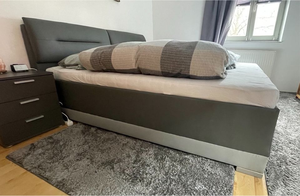 Maintal Polsterbett 180x200cm mit Bettkasten zu verkaufen VHB in Ansbach